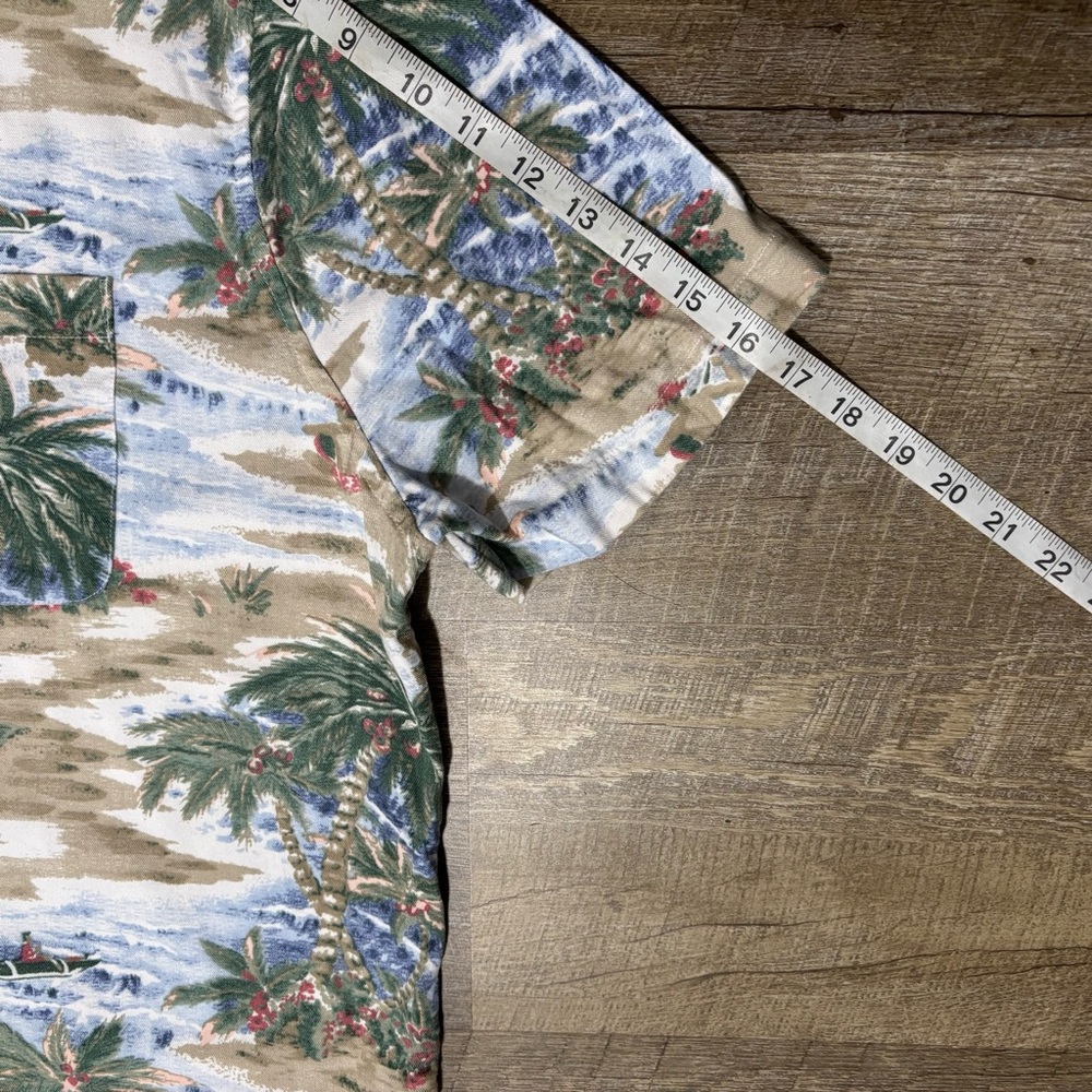 Abercrombie & Fitch Hawaiian Shirt XXL Men's Multicolor AOP Relaxed Button Up - Picture 7 of 7
